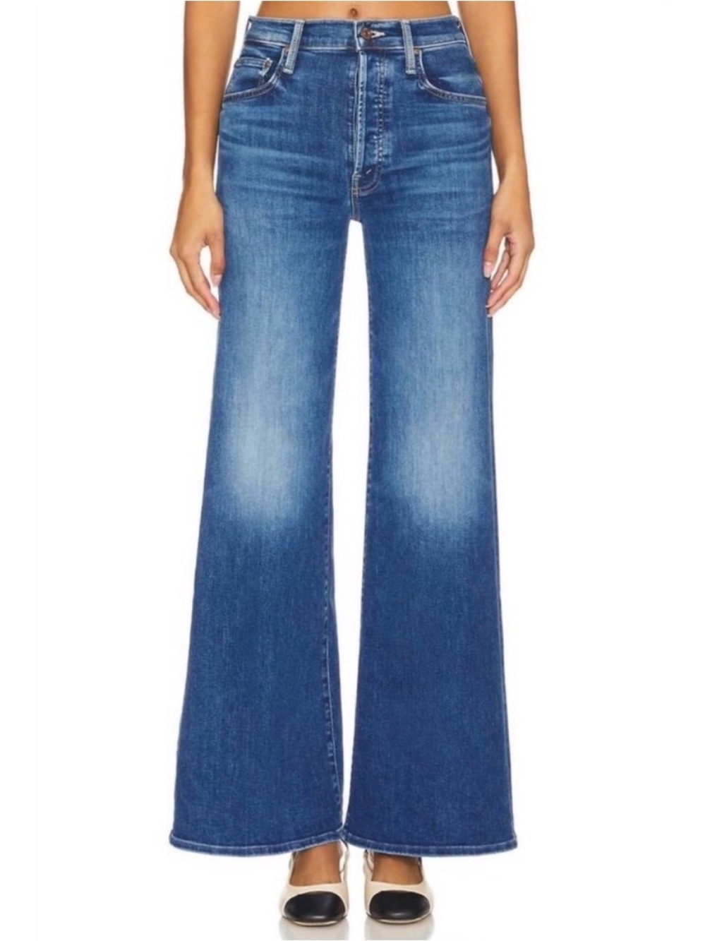 MOTHER THE TOMCAT ROLLER SNEAK JEANS size 25